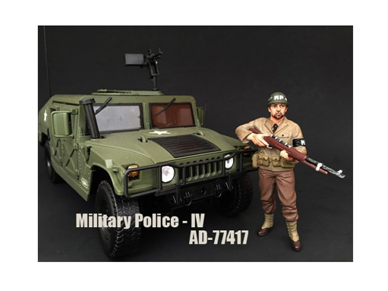 WWII Military Police Figure IV For 1:18 Scale Models by American Diorama