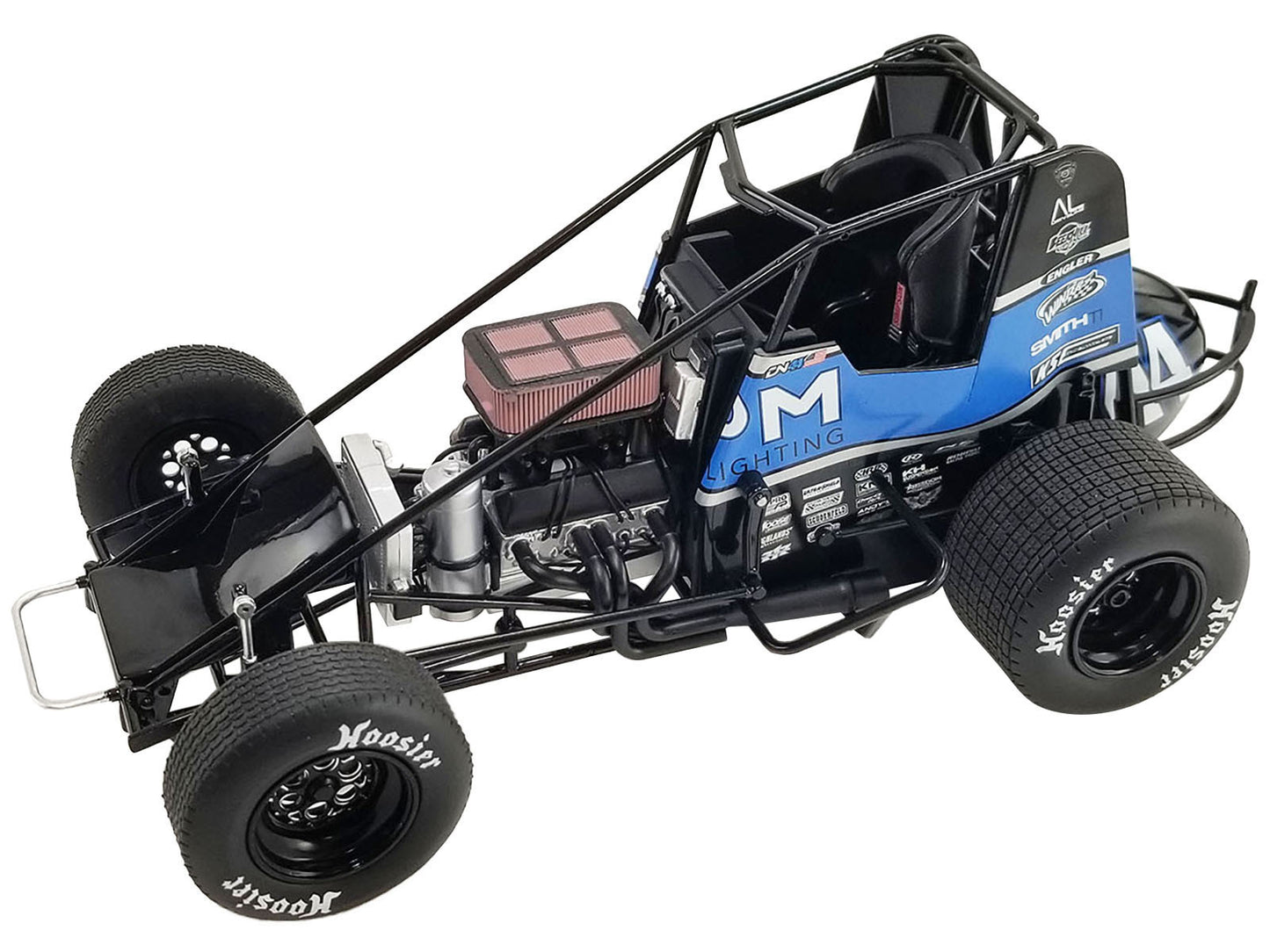 Winged Sprint Car #44 Dylan Norris "RPM" Gobrecht Motorsports "World of Outlaws" (2023) 1/18 Diecast Model Car by ACME