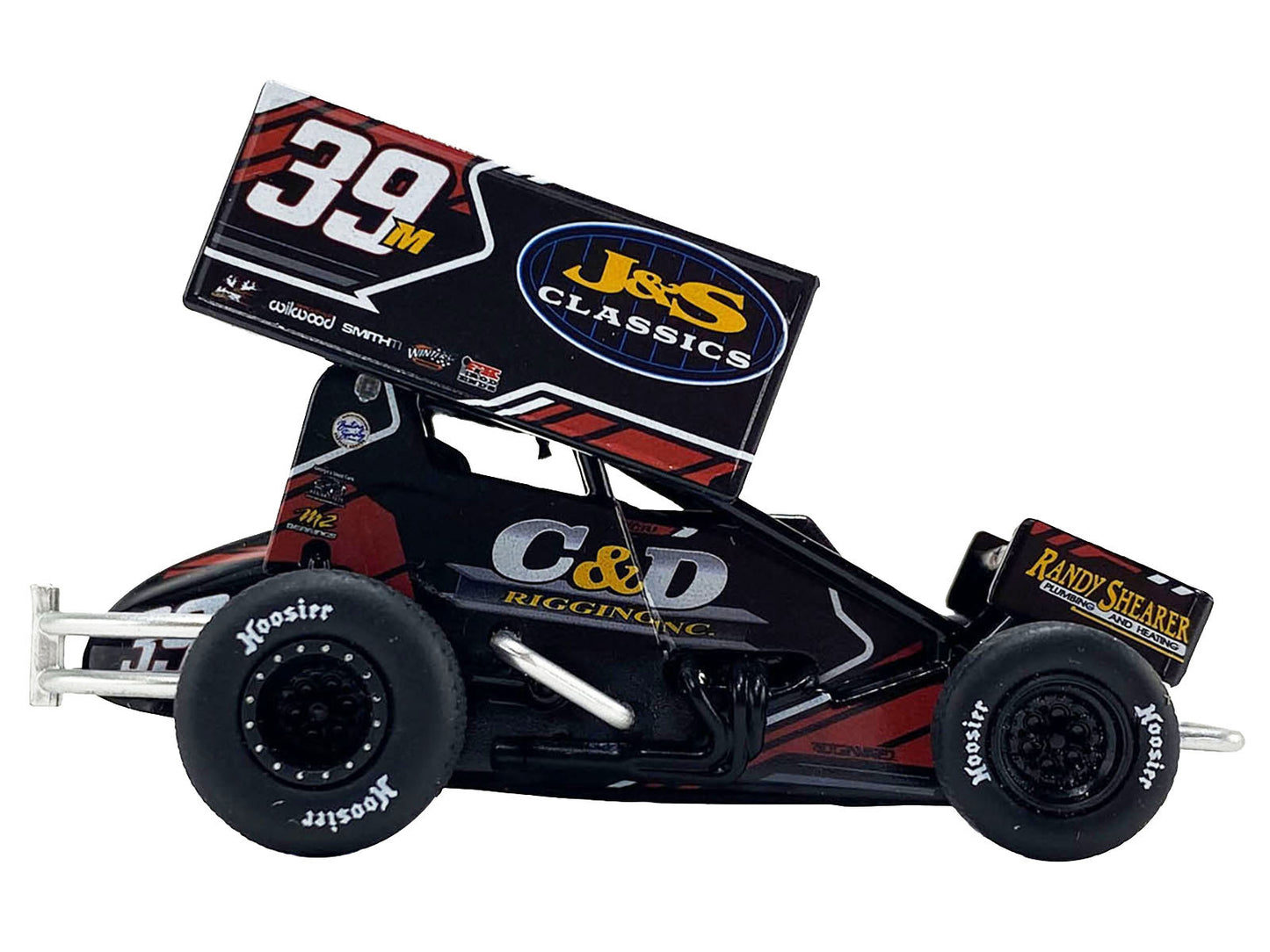 Winged Sprint Car #39M Anthony Macri "C&D Rigging - J&S Classics" Macri Motorsports "World of Outlaws" (2024) 1/50 Diecast Model Car by ACME