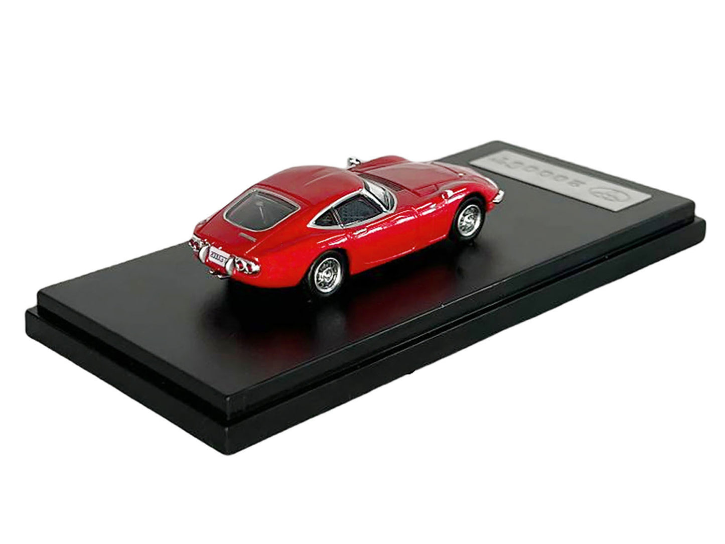 Toyota 2000GT RHD (Right Hand Drive) Red 1/64 Diecast Model Car by LCD Models