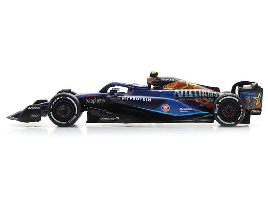 Williams FW45 #2 Logan Sargeant Formula One F1 "Las Vegas GP" (2023) 1/64 Diecast Model Car by Spark