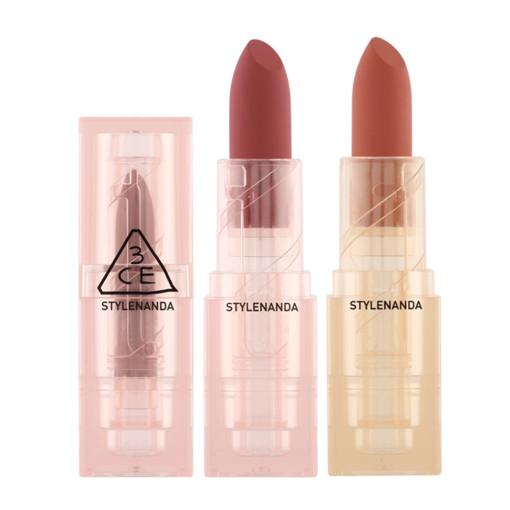 3CE Soft Matte Lipstick 3.5g (Warm VS Cool) (6 Colors)