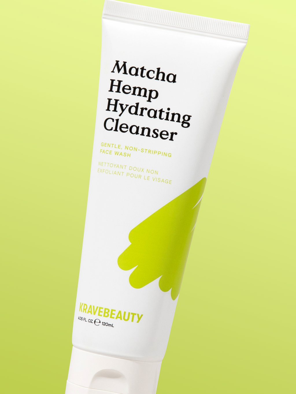 KRAVEBEAUTY Matcha Hemp Hydrating Cleanser 120ml